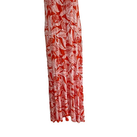 Serra Womens Maxi Dress Med Boho Floral Print Sleeveless Summer Vacation Flowy - Picture 10 of 12